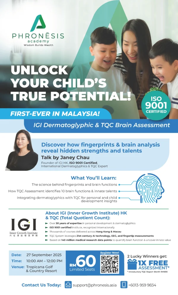 IGI Dermatoglyphic & TQC Brain Assessment
