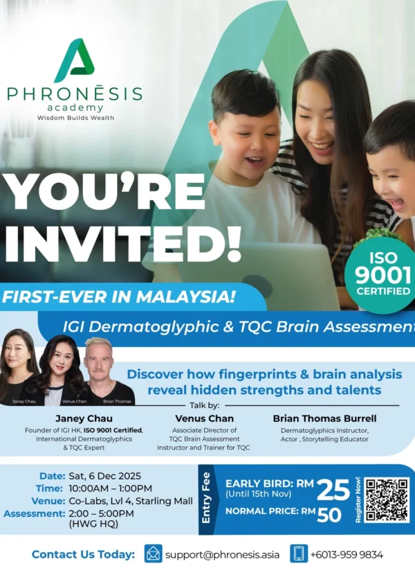 IGI Dermatoglyphic & TQC Brain Assessment
