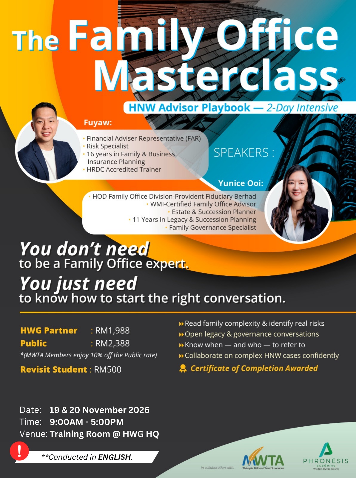 The Family Office Masterclass